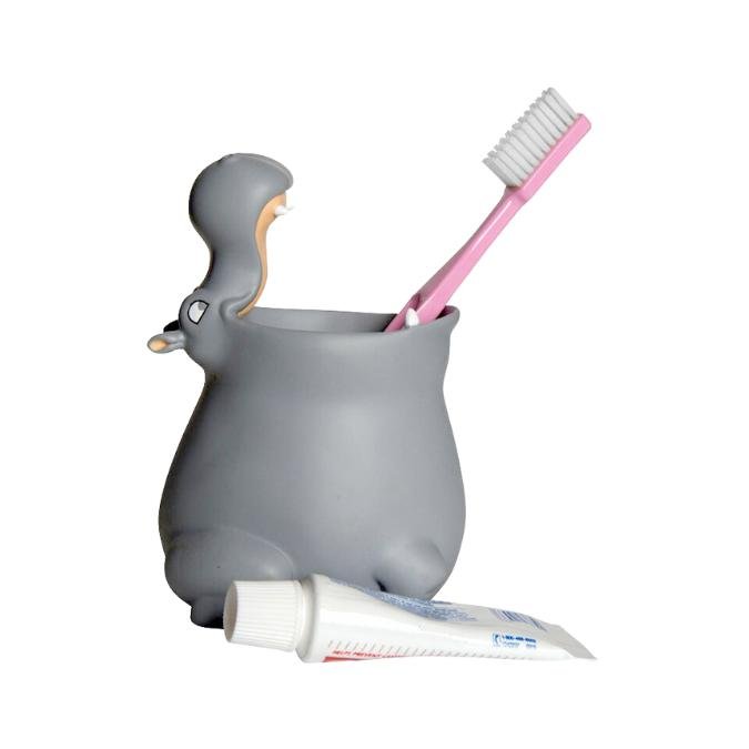 Winkee - Tierischer Zahnbürstenhalter Hippo