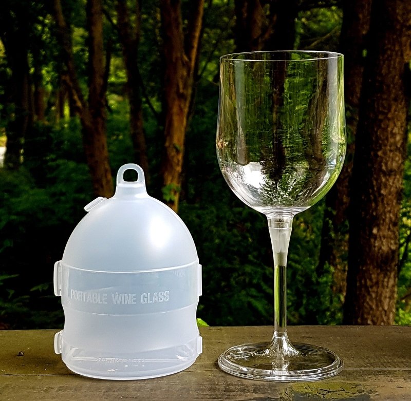 Winkee - Weinglas To Go | Einzelnes Weinglas mit Transportbox