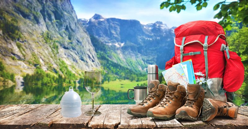 Winkee - Weinglas To Go | Einzelnes Weinglas mit Transportbox