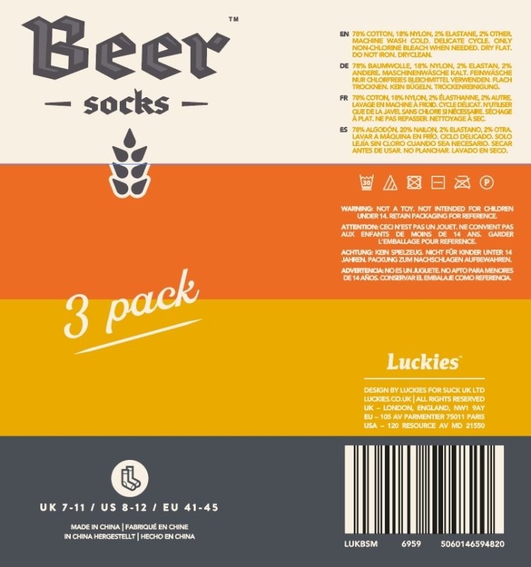 Bier Socken