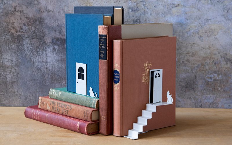 Bookstairs Buchstützen 🐈