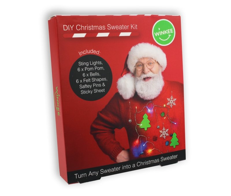 DIY Set zum gestalten deines Weihnachtspullovers