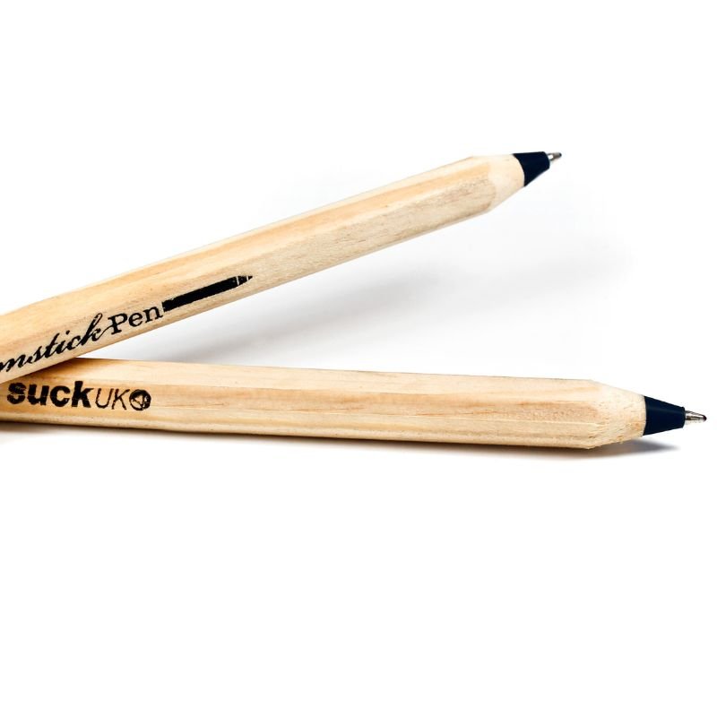 Drumsticks Stifte Kugelschreiber schwarz