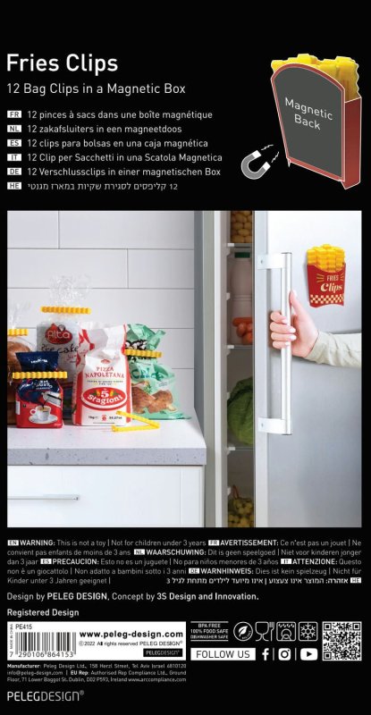 Fries Clips Tütenverschluß 🍟