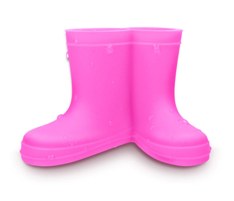 Gummistiefel Zahnbürsten Halter | Wet Booties tootbrush holder Pink