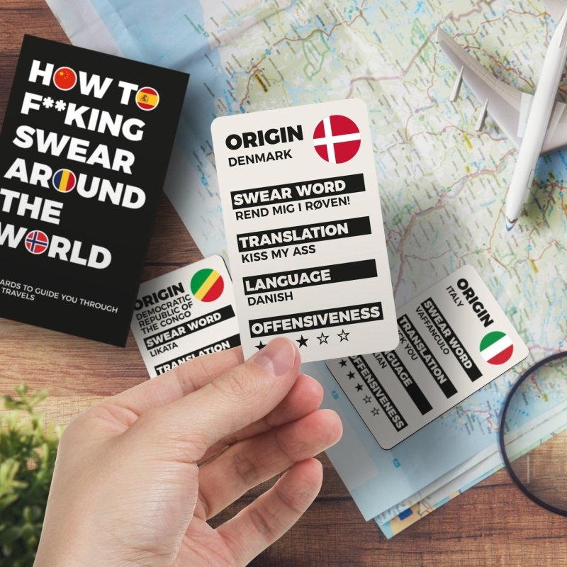 How to f**king swear around the world - Kartenspiel
