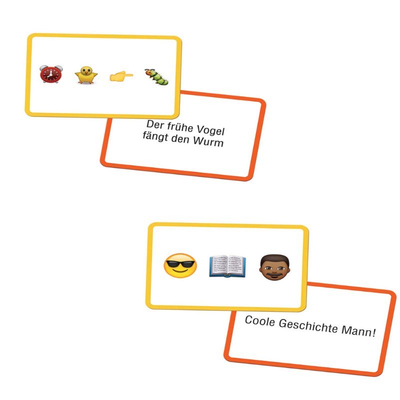 Kartenspiel Emoticon Quiz - Emoji Kartenspiel