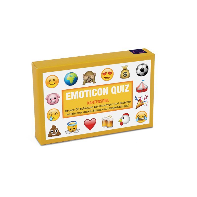 Kartenspiel Emoticon Quiz - Emoji Kartenspiel Classic