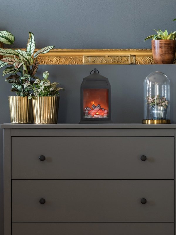 Laterne Kaminfeuer | Lantern Fireplace 🔥