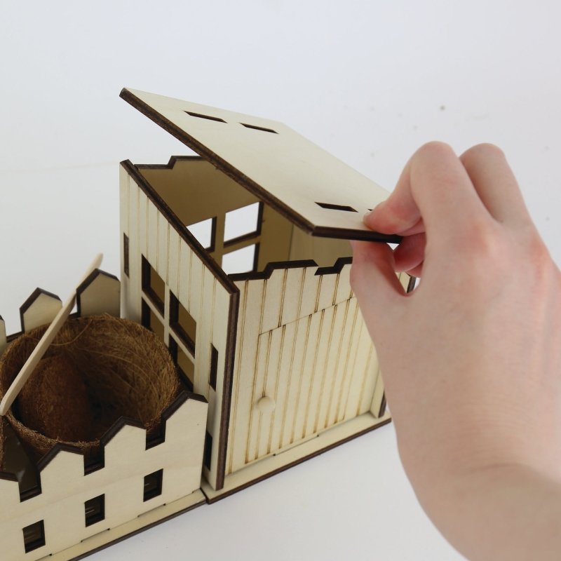 Mini Indoor Kleingarten - Pflanzset