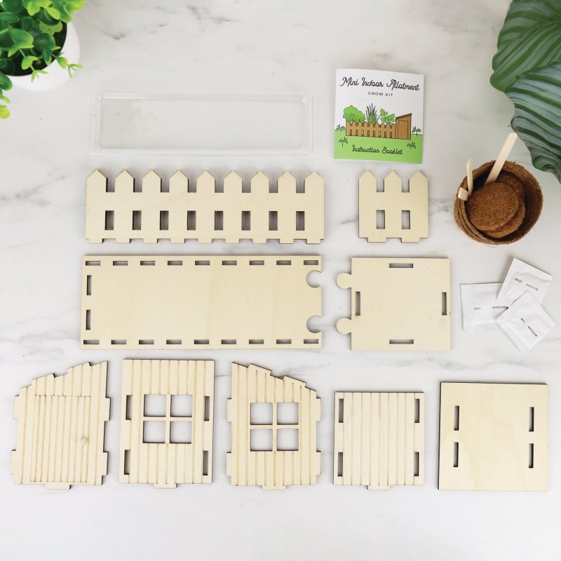 Mini Indoor Kleingarten - Pflanzset