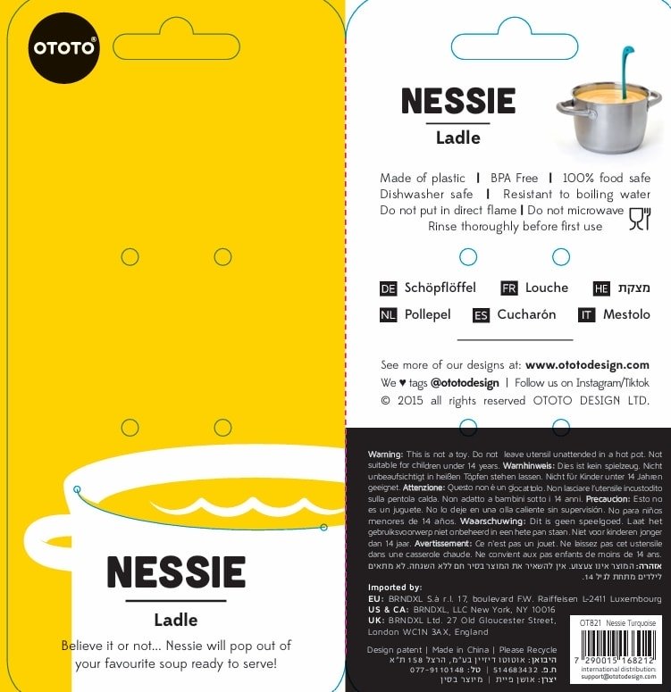 Nessie Schöpflöffel Türkis