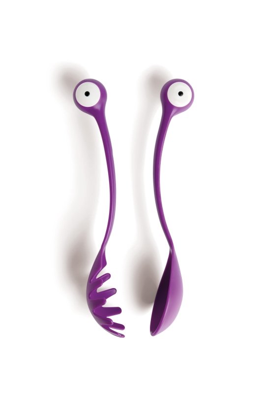 Pasta Monster - Pastasieb | Servierbesteck Servierbesteck | violett