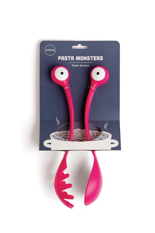 Pasta Monster - Pastasieb | Servierbesteck Servierbesteck | pink