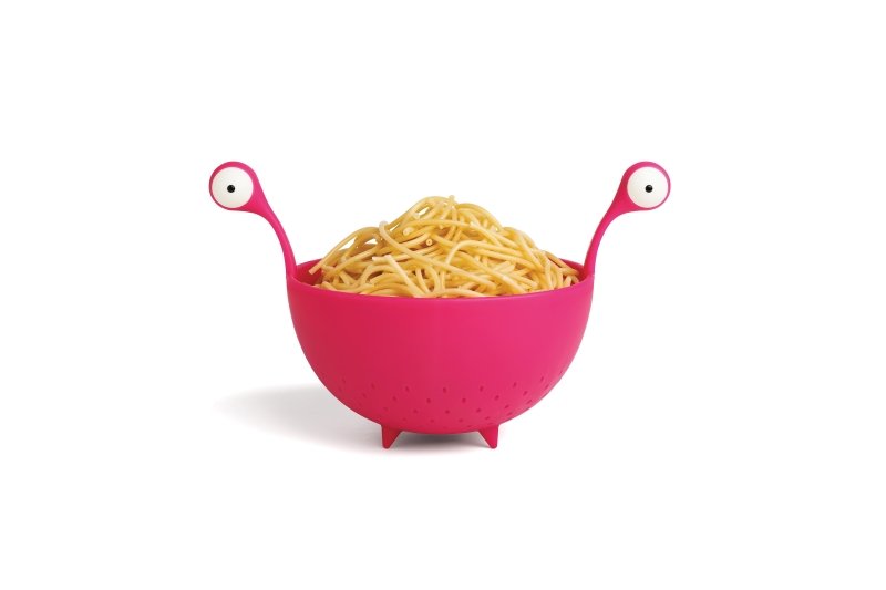 Pasta Monster - Pastasieb | Servierbesteck Pastasieb | pink