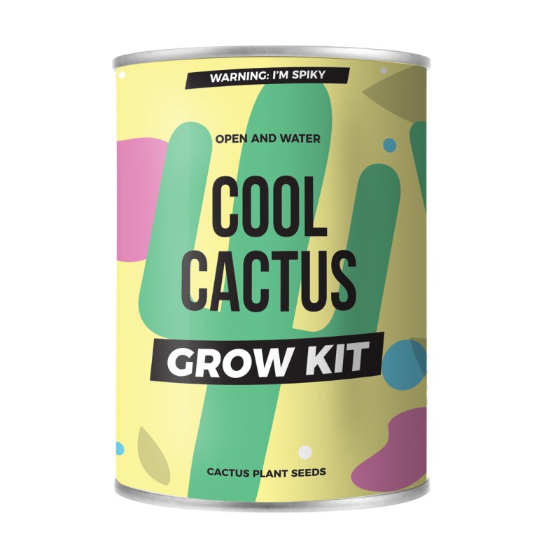 Pflanzen aus der Dose Kaktus | Grow Tin Cactus
