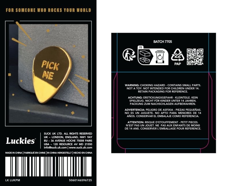 Pick Me! Gitarren Plektrum