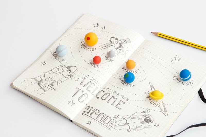 Planeten Radierer | Planet Erasers 🪐