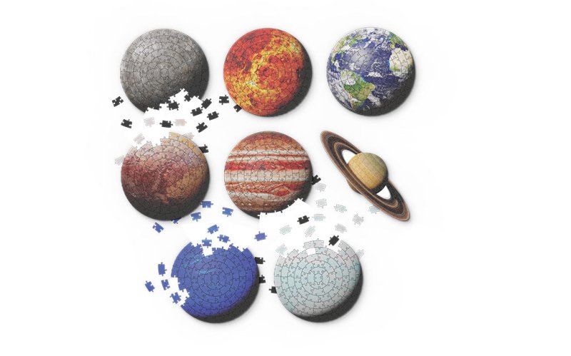 Puzzle Planeten | Jigsaw Puzzle 8 Planets