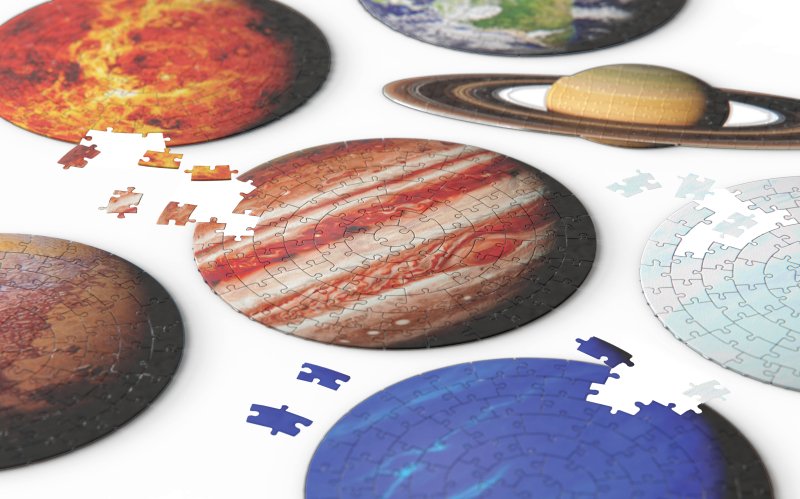 Puzzle Planeten | Jigsaw Puzzle 8 Planets