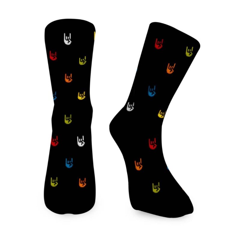 Rock Hand Socken Größe 36 - 40 | Größe 41 - 45