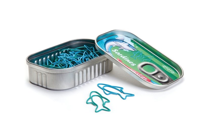 Sardine Paper Clips Büroklammern