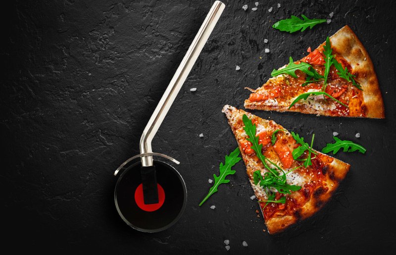 Schallplatten Pizzaschneider
