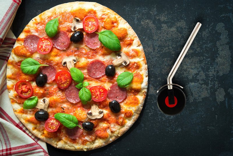 Schallplatten Pizzaschneider