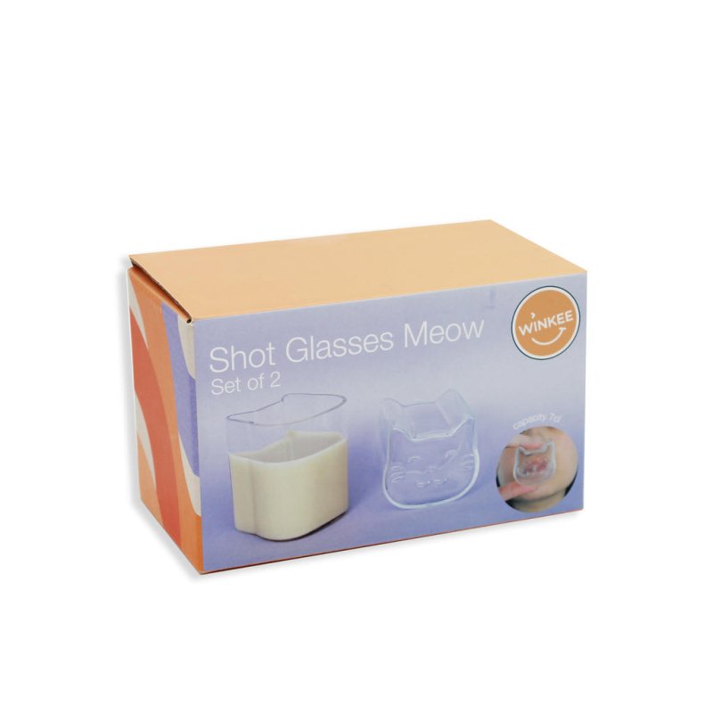 Shot Glas Katze 2er Set