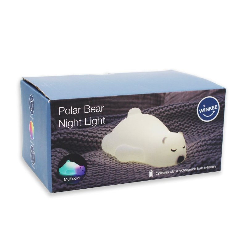 Silikon Nachtlicht schlafender Bär