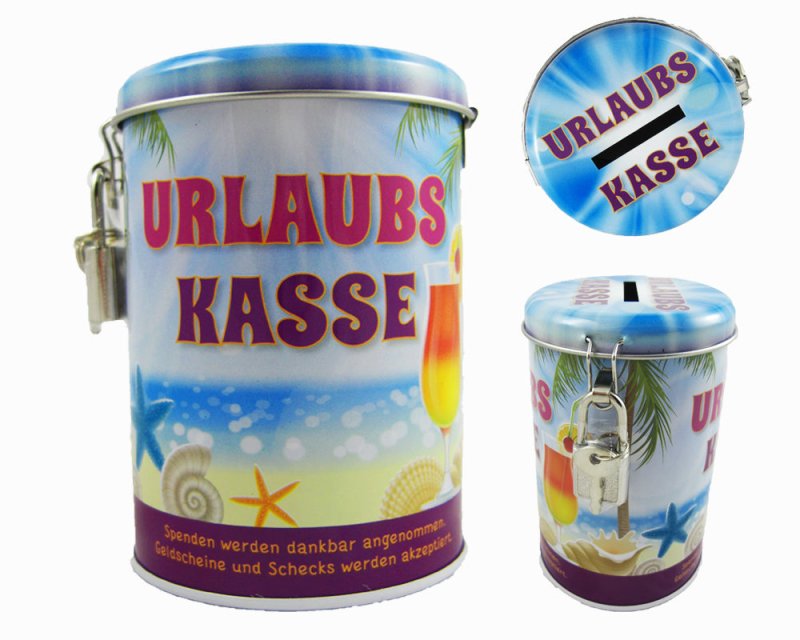 Spenden Spardose Urlaub