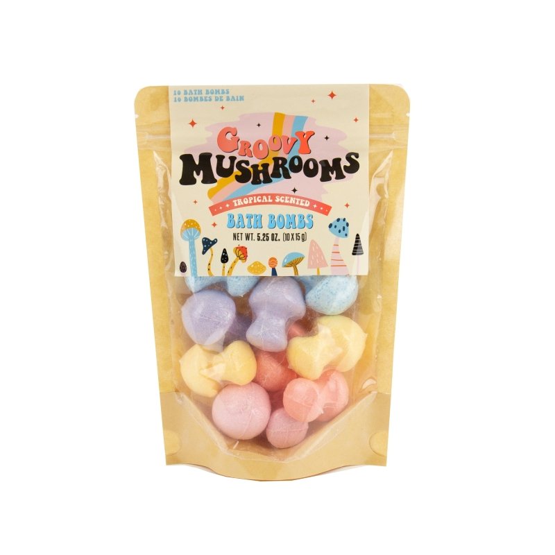 Sprudelnde Badebomben Groovy Mushrooms | Groovy Mushrooms Bath Bombs 🍄