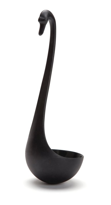 Swanky Schöpflöffel Schwarz
