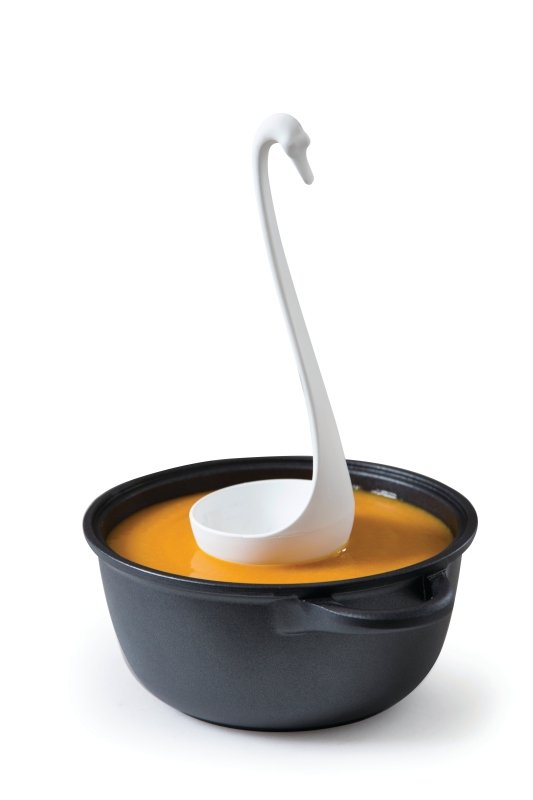 Swanky Schöpflöffel Weiß