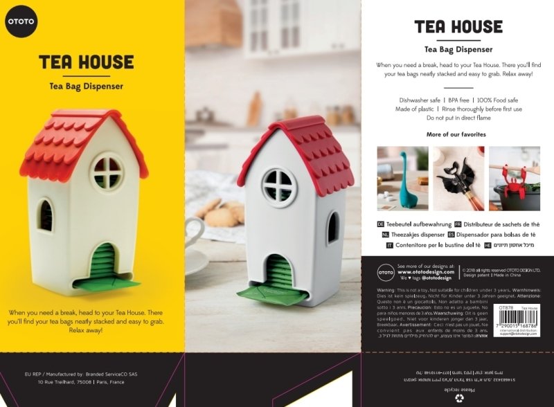 Tea House Teebeutel-Spender