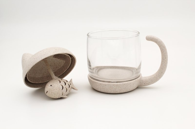 Tierische Tee Becher mit integriertem Tee-Ei | Tea Cup