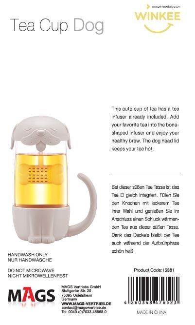 Tierische Tee Becher mit integriertem Tee-Ei | Tea Cup