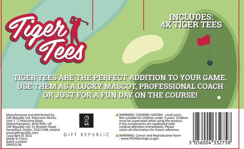 Tiger Golf Tees