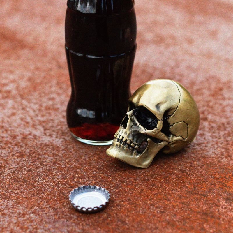 Totenkopf Flaschenöffner
