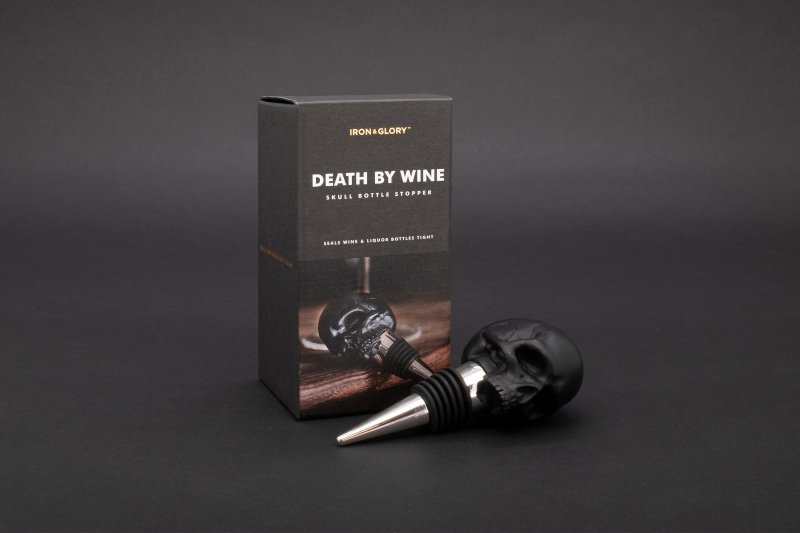 Totenkopf Flaschenverschluß
