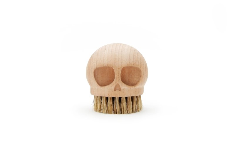 Totenkopf Gemüsebürste | Skull Brush 🍎
