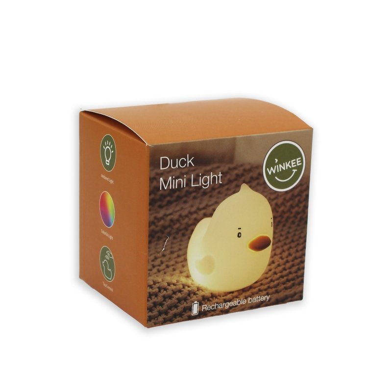 Touchsensitives Mini Nachtlicht Ente