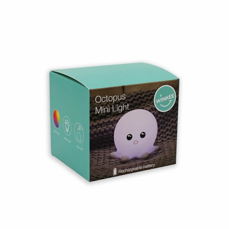 Touchsensitives Mini Nachtlicht Oktopus