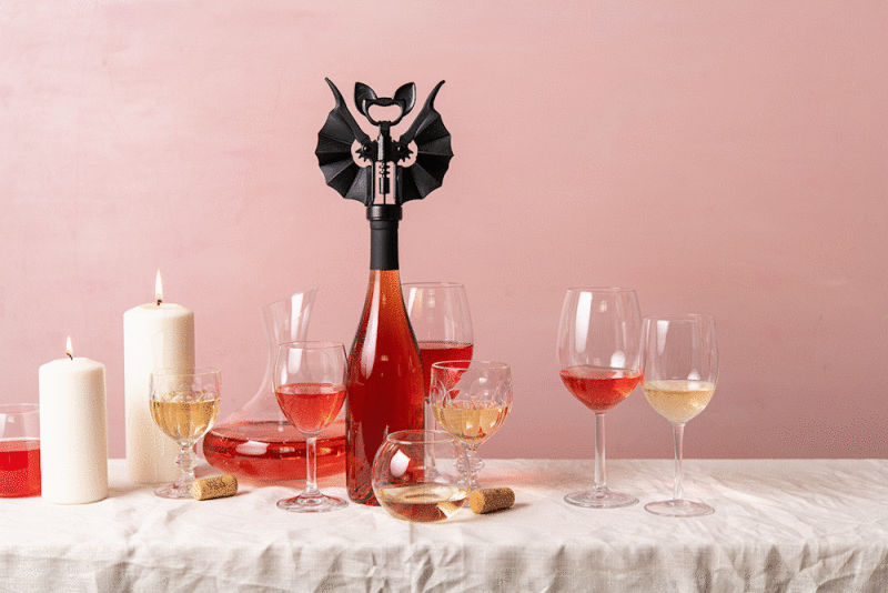Vino Fledermaus Korkenzieher und Flaschenöffner