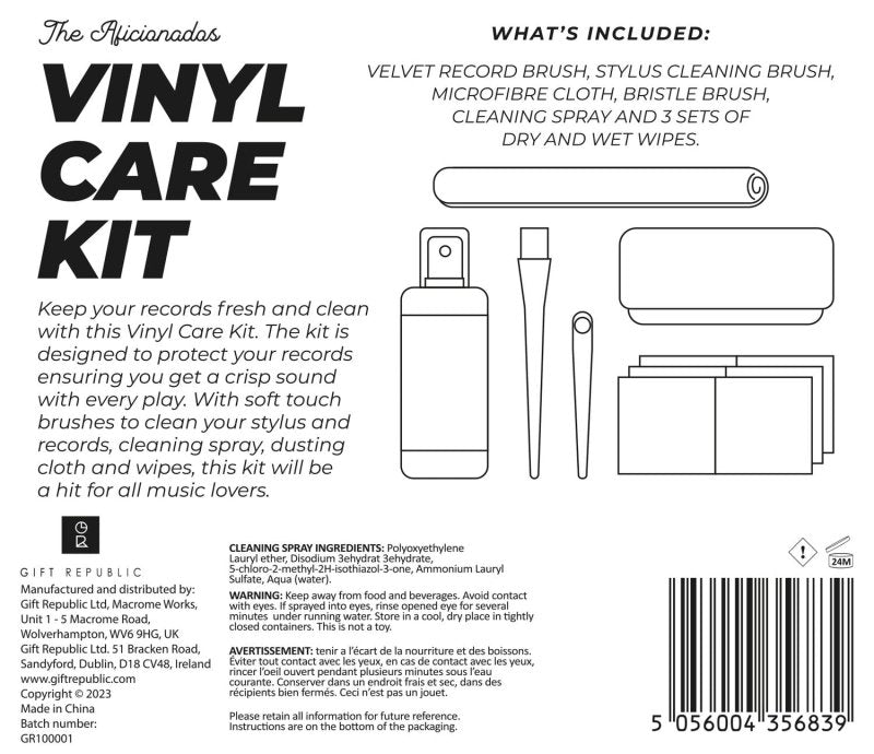 Vinyl Reinigungsset