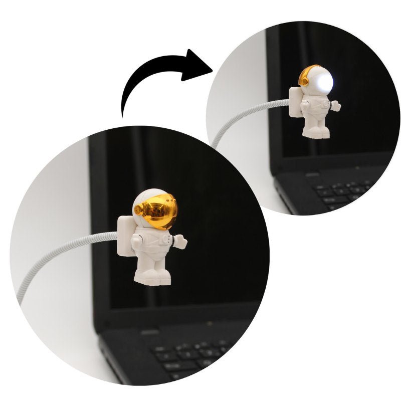 Winkee - Astronaut Laptop Lampe mit USB Anschluss