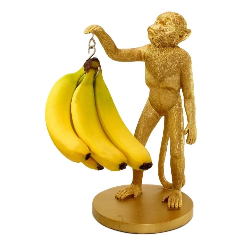 Winkee - Bananenhalter Affe | Moderne Obst-Aufbewahrung