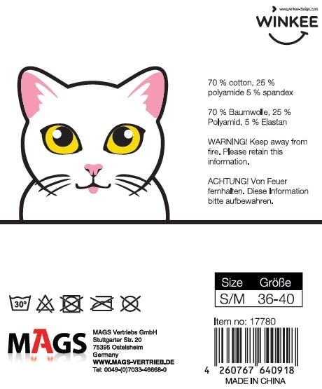 Winkee – Cat Socken | Bequeme Katzensocken für Katzenfreunde