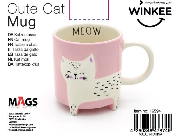 Winkee - Cute Animal Tassen | Niedliche Tiertassen
