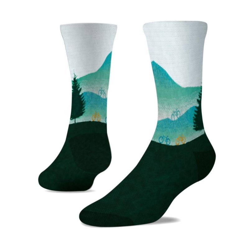 Winkee - Fahrrad Socken - Außergewöhnliche Socken